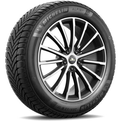 Pneu hiver Michelin Alpin 6 205/55 R17 95H - Neige, glace, hiver - Publicité Pneu hiver Michelin Alpin 6 205/55 R17 95H - Neige, glace, hiver - Publicité