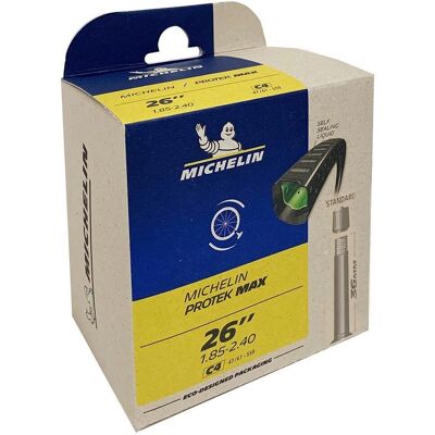 Michelin C4 Protek Max MTB 26" Binnenband - Zwart - 1.85/2.3 - Puncture Resistant Michelin C4 Protek Max MTB 26" Binnenband - Zwart - 1.85/2.3 - Puncture Resistant
