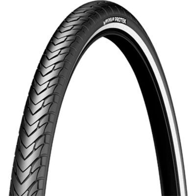 Opona rowerowa Michelin ProTek - Wszystkie rozmiary Czarny Refleksyjny Opona rowerowa Michelin ProTek - Wszystkie rozmiary Czarny Refleksyjny