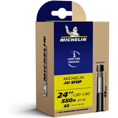 Chambre à air Michelin 500-24x1.30-1.80 - Chambre interne - Publicité Chambre à air Michelin 500-24x1.30-1.80 - Chambre interne - Publicité