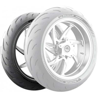Michelin POWER 6 M/C TL 110/70 R17 54W - Publicité Michelin POWER 6 M/C TL 110/70 R17 54W - Publicité