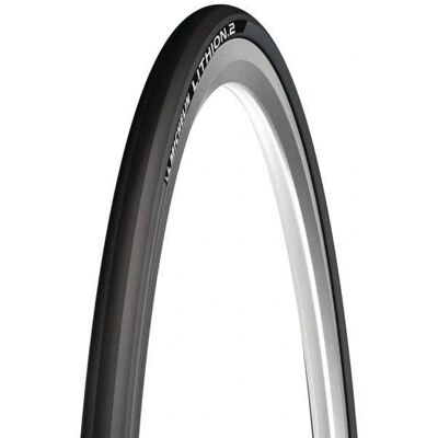 Pneus vélo de course Michelin Lithion 2 V3 - 25-622 - Gris foncé - Publicité Pneus vélo de course Michelin Lithion 2 V3 - 25-622 - Gris foncé - Publicité