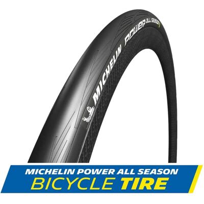 Pneu vélo Michelin Power All Season - Route - Publicité Pneu vélo Michelin Power All Season - Route - Publicité