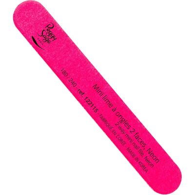 Peggy Sage 122115 Nagelfeile - Doppelseite Pink 180/240 Peggy Sage 122115 Nagelfeile - Doppelseite Pink 180/240
