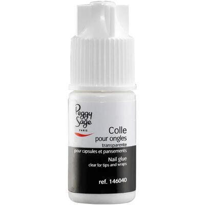Peggy Sage 146040 Colle à Ongles - Transparent - 3ml - Publicité Peggy Sage 146040 Colle à Ongles - Transparent - 3ml - Publicité
