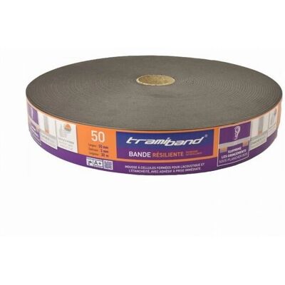 Nastro per pavimenti resilienti TRAMICO Tramiband SP - 70 x 3 mm - 30 m Nastro per pavimenti resilienti TRAMICO Tramiband SP - 70 x 3 mm - 30 m