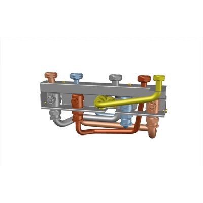 Kit Saunier Duval - Modelo 0010025501 - Tubos de recambio - Piezas para caldera Kit Saunier Duval - Modelo 0010025501 - Tubos de recambio - Piezas para caldera