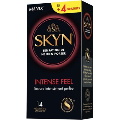 Manix Skyn Intense Feel - Préservatifs Sensibles sans Latex - Publicité Manix Skyn Intense Feel - Préservatifs Sensibles sans Latex - Publicité