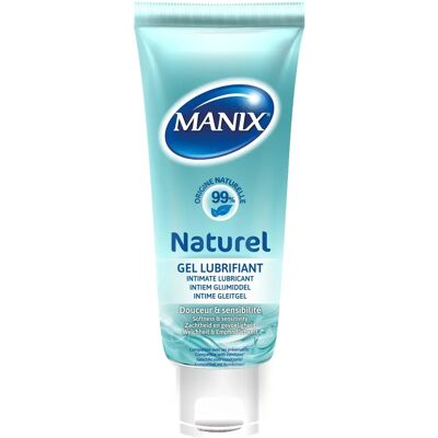 Gel Lubrifiant Naturel Manix - 80 ml - Sûr pour Vaginal et Anal Gel Lubrifiant Naturel Manix - 80 ml - Sûr pour Vaginal et Anal