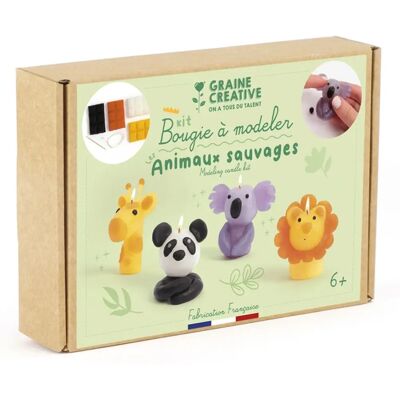 Graine Créative Modelovací svíčky - Divoká Zvířata DIY box Graine Créative Modelovací svíčky - Divoká Zvířata DIY box