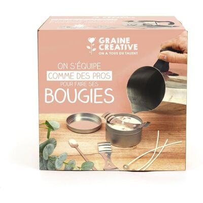 Graine Créative Kit de Bougies Multicolores - Kit DIY bougies - Publicité Graine Créative Kit de Bougies Multicolores - Kit DIY bougies - Publicité