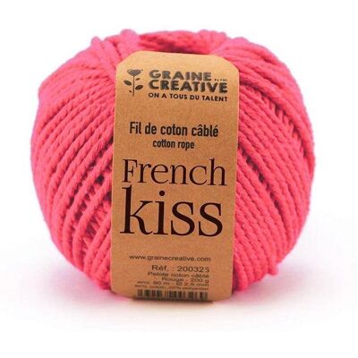 Graine Créative Corde en coton - Rose ancien - Macramé - 80m Graine Créative Corde en coton - Rose ancien - Macramé - 80m