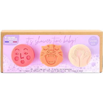 Graine Créative DIY Zeep Maken Kit - Joie Multicolour - Zeep Type Graine Créative DIY Zeep Maken Kit - Joie Multicolour - Zeep Type
