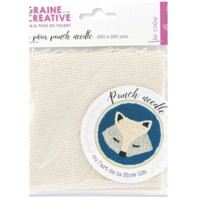 Graine Créative płótno do punch needle - 60 x 50 cm Graine Créative płótno do punch needle - 60 x 50 cm
