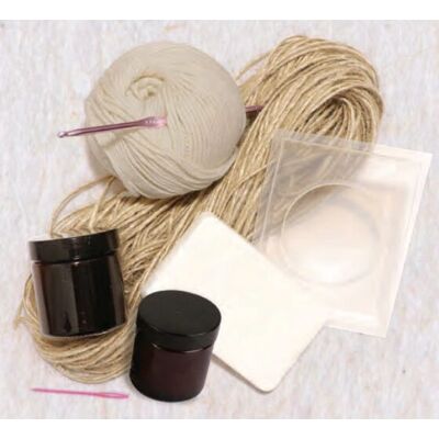 Kit Salle de Bain Zéro Déchet Graine Créative - DIY, Marron - Publicité Kit Salle de Bain Zéro Déchet Graine Créative - DIY, Marron - Publicité