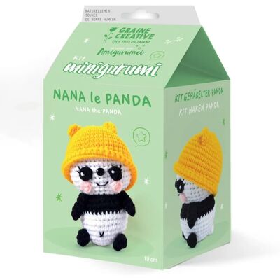 Graine Créative Kit Panda Amigurumi Mini 10cm - Amigurumi Graine Créative Kit Panda Amigurumi Mini 10cm - Amigurumi