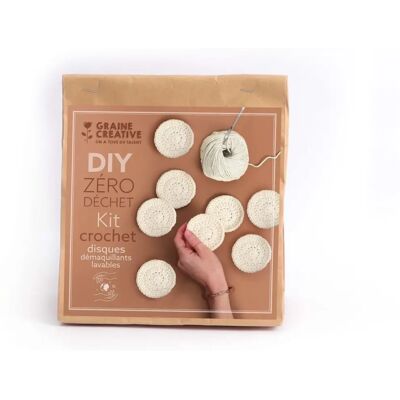 Graine Créative Sada pro kutily - Omyvatelné odličovací kotouče - Eco Friendly Béžová Graine Créative Sada pro kutily - Omyvatelné odličovací kotouče - Eco Friendly Béžová