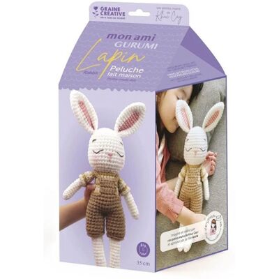 Graine Créative Mein Amigurumi Häkelplüsch - Kaninchen Mehrfarbiger - Plüschfigur Graine Créative Mein Amigurumi Häkelplüsch - Kaninchen Mehrfarbiger - Plüschfigur