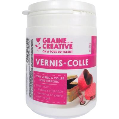 Vernis Transparent Graine Créative 250ml - Collage et Vernis Vernis Transparent Graine Créative 250ml - Collage et Vernis