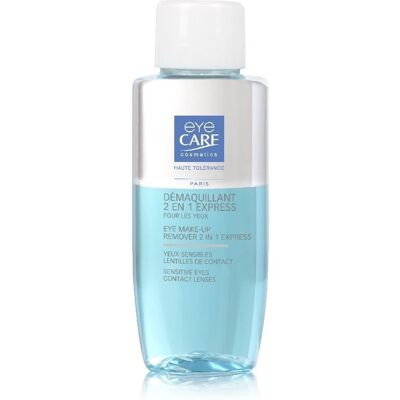 Eye Care Cosmetics Eye Make-Up Remover 2 in 1 Express for Sensitive Eyes 50mL Eye Care Cosmetics Eye Make-Up Remover 2 in 1 Express for Sensitive Eyes 50mL