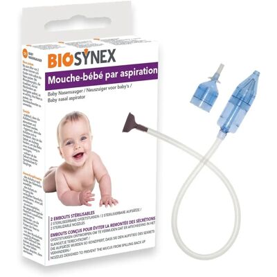 Aspirateur nasal Exacto Bébé Biosynex - 1 pièce - Publicité Aspirateur nasal Exacto Bébé Biosynex - 1 pièce - Publicité