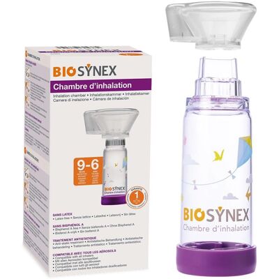 Chambre d'inhalation Biosynex pour enfants 9m-6a - Publicité Chambre d'inhalation Biosynex pour enfants 9m-6a - Publicité