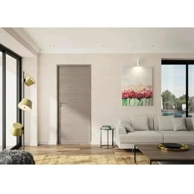 Optimum Bloc-porte ajustable - Taupe, 204x83cm, Serrure Silencieuse Optimum Bloc-porte ajustable - Taupe, 204x83cm, Serrure Silencieuse