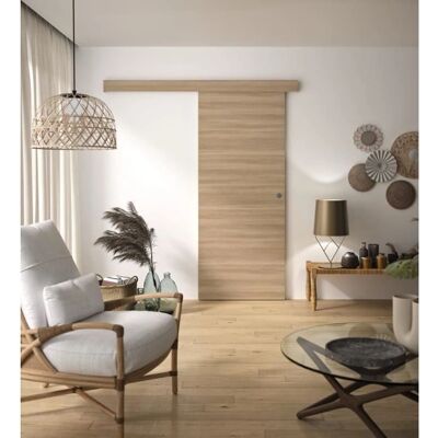 Kit porte coulissante OPTIMUM BARBADE2 - MDF de haute qualité - Installation facile Kit porte coulissante OPTIMUM BARBADE2 - MDF de haute qualité - Installation facile