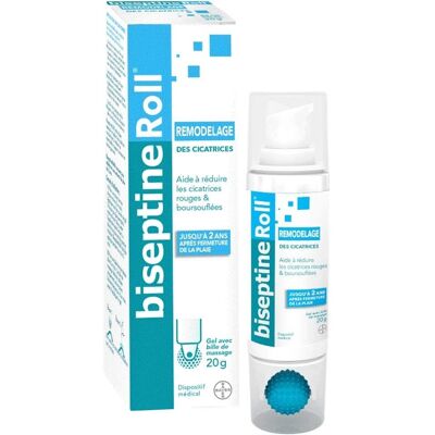 Bayer Santé Biseptine Roll - Gel Remodellierung - 20 g - Narben Rötung & Schwellung Bayer Santé Biseptine Roll - Gel Remodellierung - 20 g - Narben Rötung & Schwellung
