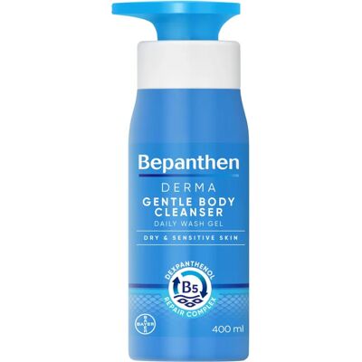 Bepanthen Derma Gel Lavant Doux Corps - Gel Douche Corps - Publicité Bepanthen Derma Gel Lavant Doux Corps - Gel Douche Corps - Publicité
