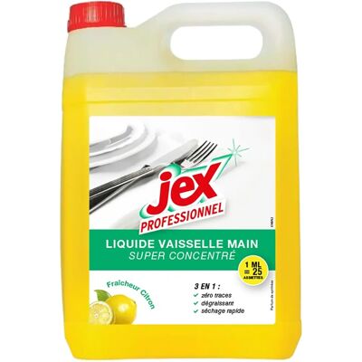 Jex Liquide Vaisselle Pro Citron 5L - Publicité Jex Liquide Vaisselle Pro Citron 5L - Publicité