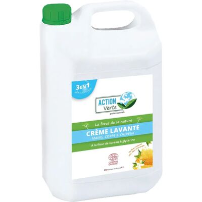 Action Verte Glicerina fiore di sambuco Sapone lavante 5L Action Verte Glicerina fiore di sambuco Sapone lavante 5L