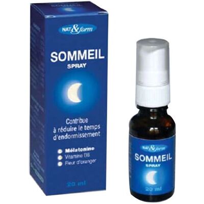 Spray Sommeil Nat & Form MelaZen - Aide au sommeil - Publicité Spray Sommeil Nat & Form MelaZen - Aide au sommeil - Publicité