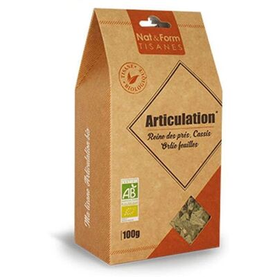 Thé d'Herbes Bio pour Articulations - Infusion Bio - Publicité Thé d'Herbes Bio pour Articulations - Infusion Bio - Publicité