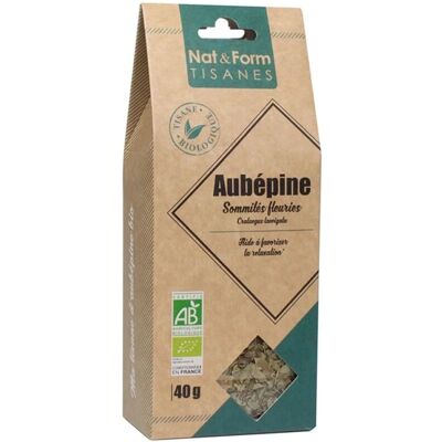 Infusion Bio d'Aubépine - Tisane Bio - Publicité Infusion Bio d'Aubépine - Tisane Bio - Publicité