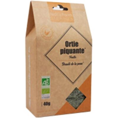 Tisane Bio Ortie Piquante - Infusion aux Plantes - Publicité Tisane Bio Ortie Piquante - Infusion aux Plantes - Publicité