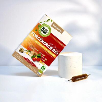 Ampoules Bio Nat & Form pour Énergie - Complément Alimentaire - Publicité Ampoules Bio Nat & Form pour Énergie - Complément Alimentaire - Publicité