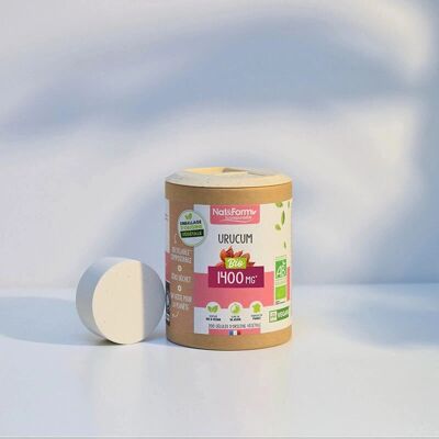 Nat & Form Urucum Végétal Capsules - Complément alimentaire - Publicité Nat & Form Urucum Végétal Capsules - Complément alimentaire - Publicité