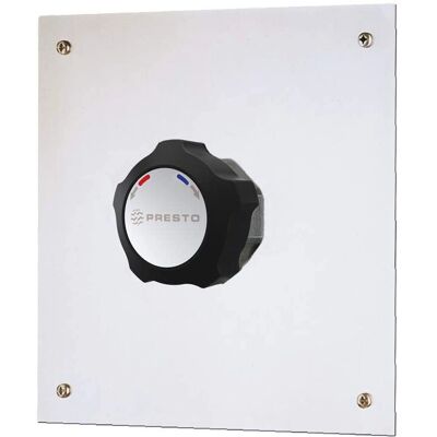 Presto - Miscelatore ALPA nascosto con manopola nera - Doccia Presto - Miscelatore ALPA nascosto con manopola nera - Doccia