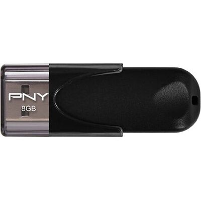 PNY Attaché 4 USB Stick - 8GB - Schwarz PNY Attaché 4 USB Stick - 8GB - Schwarz