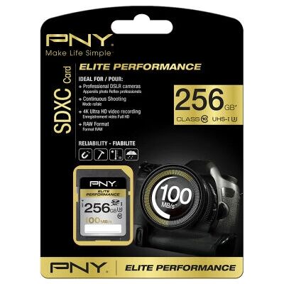 PNY 256GB SDXC Speicherkarte Class 10 UHS-I PNY 256GB SDXC Speicherkarte Class 10 UHS-I