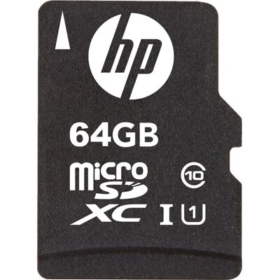 Karta pamięci MicroSDXC HP 64GB UHS-I Klasa 10 - Karta pamięci Karta pamięci MicroSDXC HP 64GB UHS-I Klasa 10 - Karta pamięci