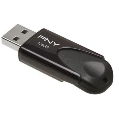 PNY Attaché 4 128GB USB 2.0 Flash-Laufwerk - Schwarz PNY Attaché 4 128GB USB 2.0 Flash-Laufwerk - Schwarz