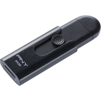 PNY FD64GOTGPRIK-EF USB-minne - 64GB - Svart PNY FD64GOTGPRIK-EF USB-minne - 64GB - Svart