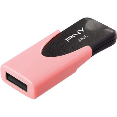 PNY Attaché 4 USB Flash Drive - Pink - 64GB PNY Attaché 4 USB Flash Drive - Pink - 64GB