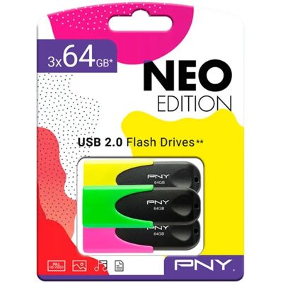 PNY NEO Edition 64 GB - Pen Drive USB PNY NEO Edition 64 GB - Pen Drive USB