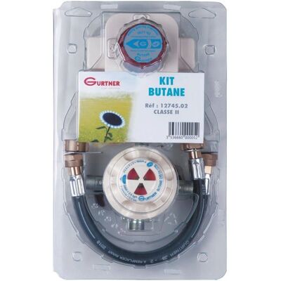 Kit de gas Gurtner 12745.02N - Clase 2 - 2,6kg/h caudal Kit de gas Gurtner 12745.02N - Clase 2 - 2,6kg/h caudal
