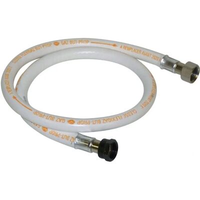 Tuyau de gaz flexible JUST4CAMPER - 150cm Basse pression - Publicité Tuyau de gaz flexible JUST4CAMPER - 150cm Basse pression - Publicité