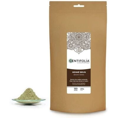 Henné brun naturel avec extrait de plante pour cheveux bruns et noirs - 250g - Publicité Henné brun naturel avec extrait de plante pour cheveux bruns et noirs - 250g - Publicité