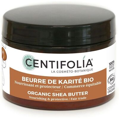 Manteca de karité orgánica Centifolia - 125ml - Nutritiva y Protectora Manteca de karité orgánica Centifolia - 125ml - Nutritiva y Protectora